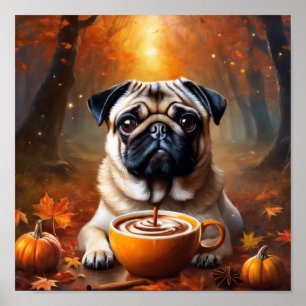 Pug-Poster Poster