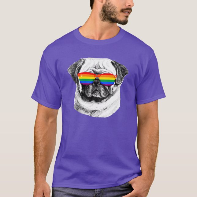 Pug Pride T-Shirt (Front)