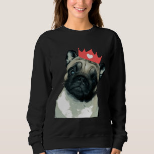 Pug Princess Classic T-Shirt 718 Sweatshirt