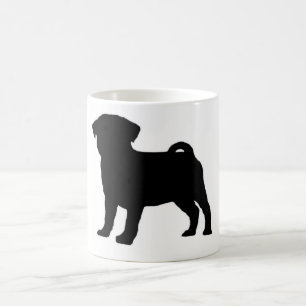 Pug Print Coffee Mug