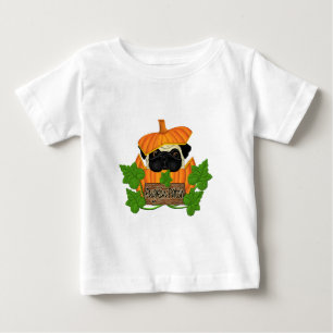 Pug Pumpkin Patch Baby T-Shirt