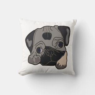PUG PUPPY DOG CUSHION