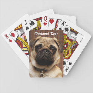Pug Puppy Dog Playing Cards