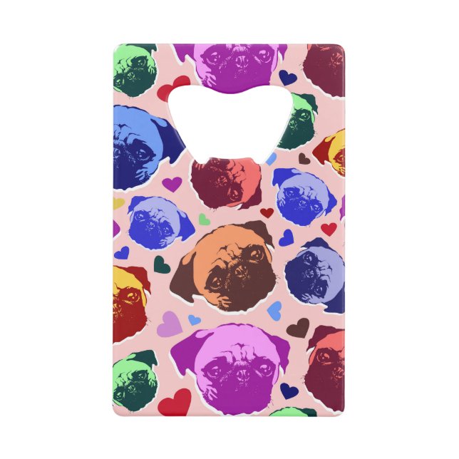 Pug Puppy Dog PopArt Retro Style (Front)
