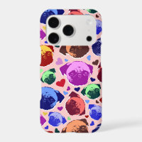 Pug Puppy Dog PopArt Retro Style