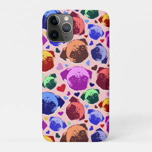 Pug Puppy Dog PopArt Retro Style iPhone 11 Pro Case