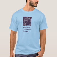 Pug Puppy Face Men'sT-shirt