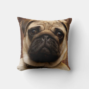 Pug Puppy Pet Dog Throw Pillow Home Decor
