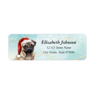 Pug Return Address Labels