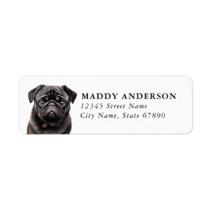 Pug Return Address Labels