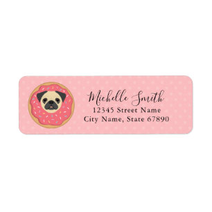 Pug Return Address Labels