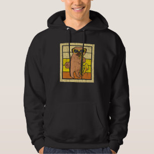 Pug Saxophone Saxophonist Musician Instrumentalist Hoodie