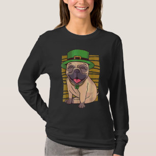 Pug St Patricks Day Irish Green Saint Patrick Luck T-Shirt