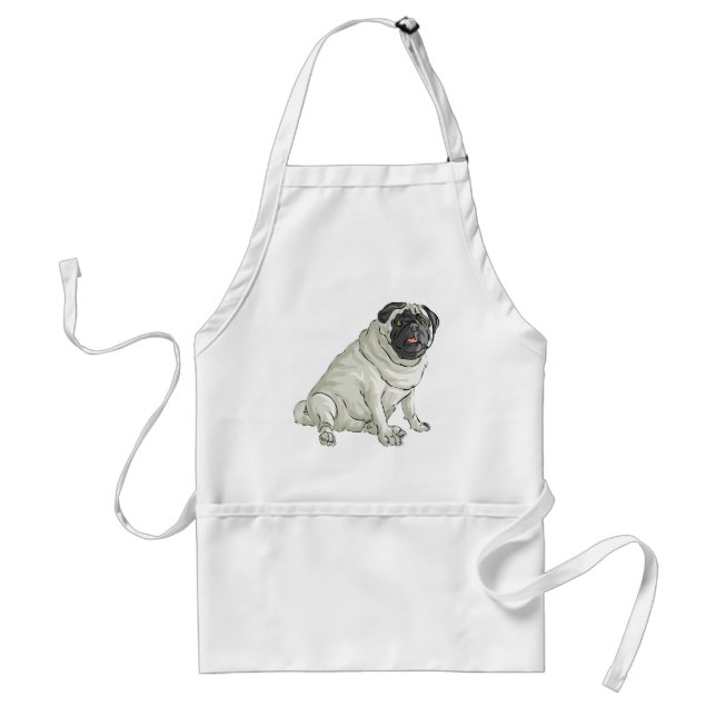 Pug Standard Apron (Front)