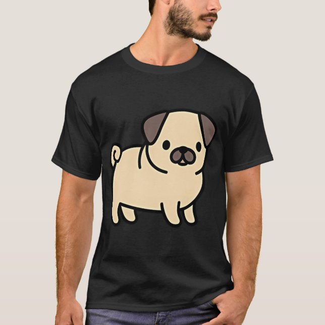 Pug T-Shirt (Front)