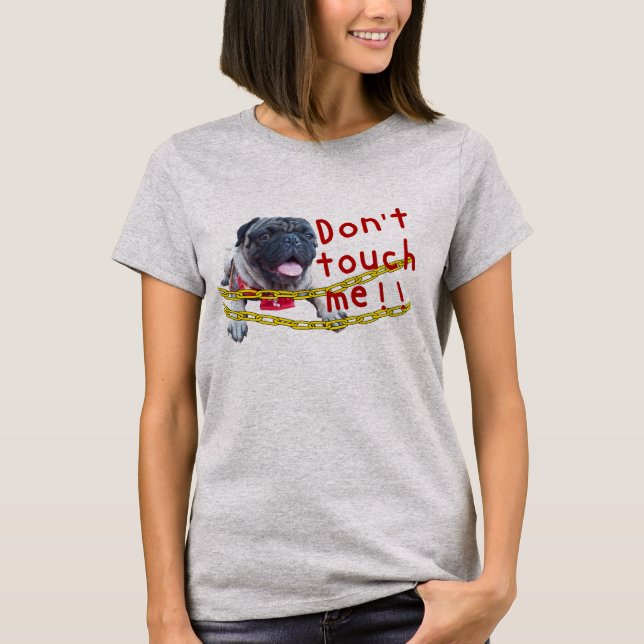 pug t T-Shirt (Front)