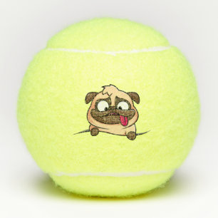 Pug Tennis Balls