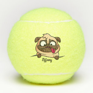 Pug Tennis Balls