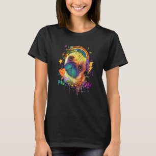 Pug the Loaf Dog Animal Pun Pets Animal Meme T-Shirt