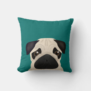 Pug Throw Pillow