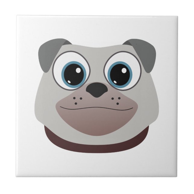 Pug Tile (Front)