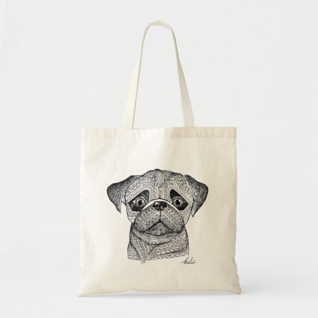 Pug tote (Front)