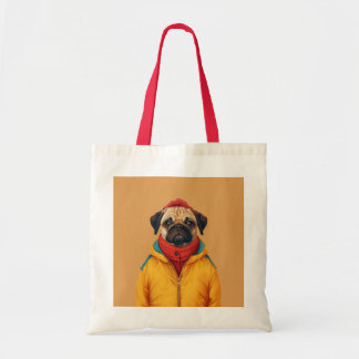 Pug Tote bag