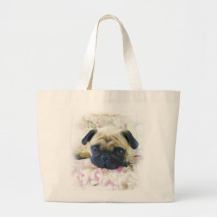 Pug Tote Bag