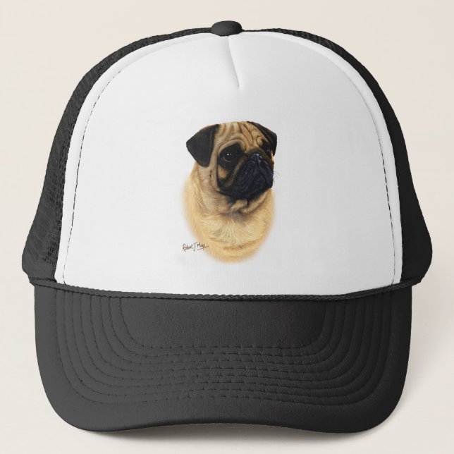 Pug Trucker Hat (Front)