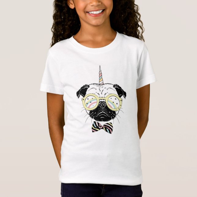 Pug Unicorn | Be Unique T-Shirt (Front)