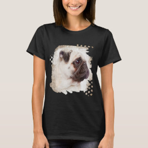 Pug Vintage Portrait T-Shirt