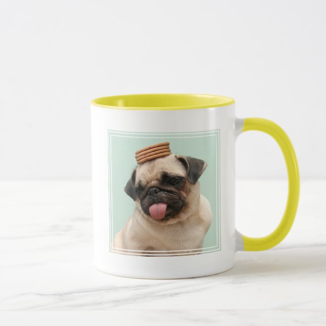 Pug Wants Treats Mug (Right)
