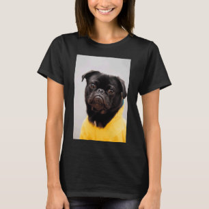 Pug with a yellow T-shirt Classic T-Shirt 946