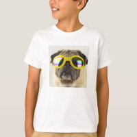 Pug with Goggles
