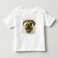 Pug with Goggles