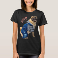 Pug Women Men Pug Mum Dad Life Love Dog Pet 13