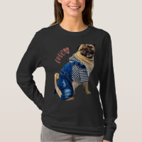 Pug Women Men Pug Mum Dad Life Love Dog Pet 13