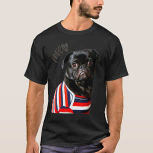 Pug Women Men Pug Mum Dad Life Love Dog Pet 2 T-Shirt