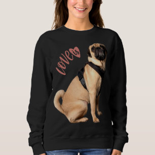 Pug Women Men Pug Mum Dad Life Love Dog Pet 9 Sweatshirt