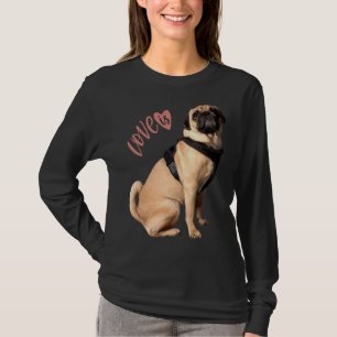 Pug Women Men Pug Mum Dad Life Love Dog Pet 9 T-Shirt