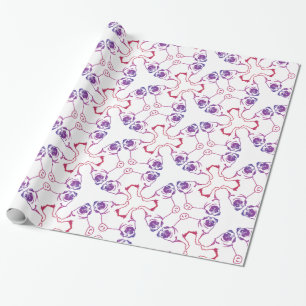 Pug wrapping paper