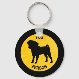 Pug Xing Key Ring