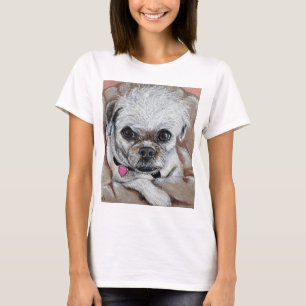 Pugapoo Painting T-Shirt