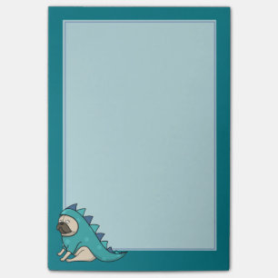 Pugasaurus is "Done" Post-it Notes