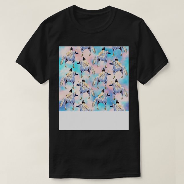 Pugcorns T-Shirt (Design Front)