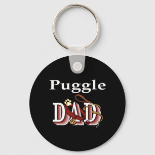 puggle dad Keychain