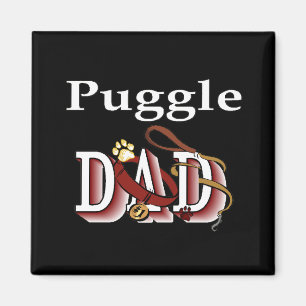 puggle dad Magnet