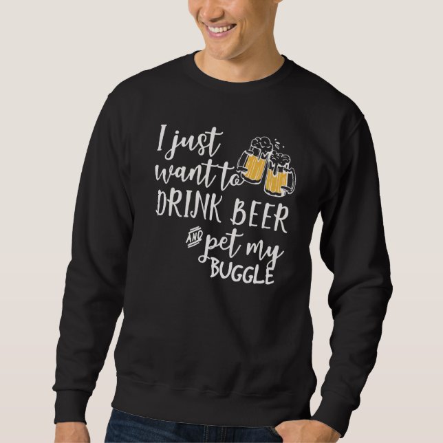 Puggle Dog  Beer Tees  Dog Mum   1 (Front)