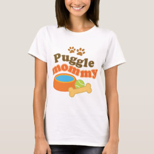Puggle Dog Breed Mummy Gift T-Shirt