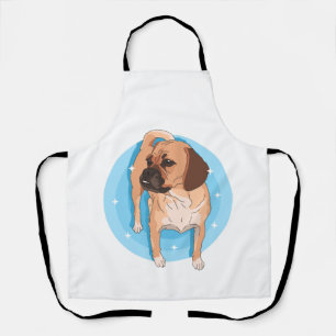Puggle Dog Owner Puggles Lover Apron